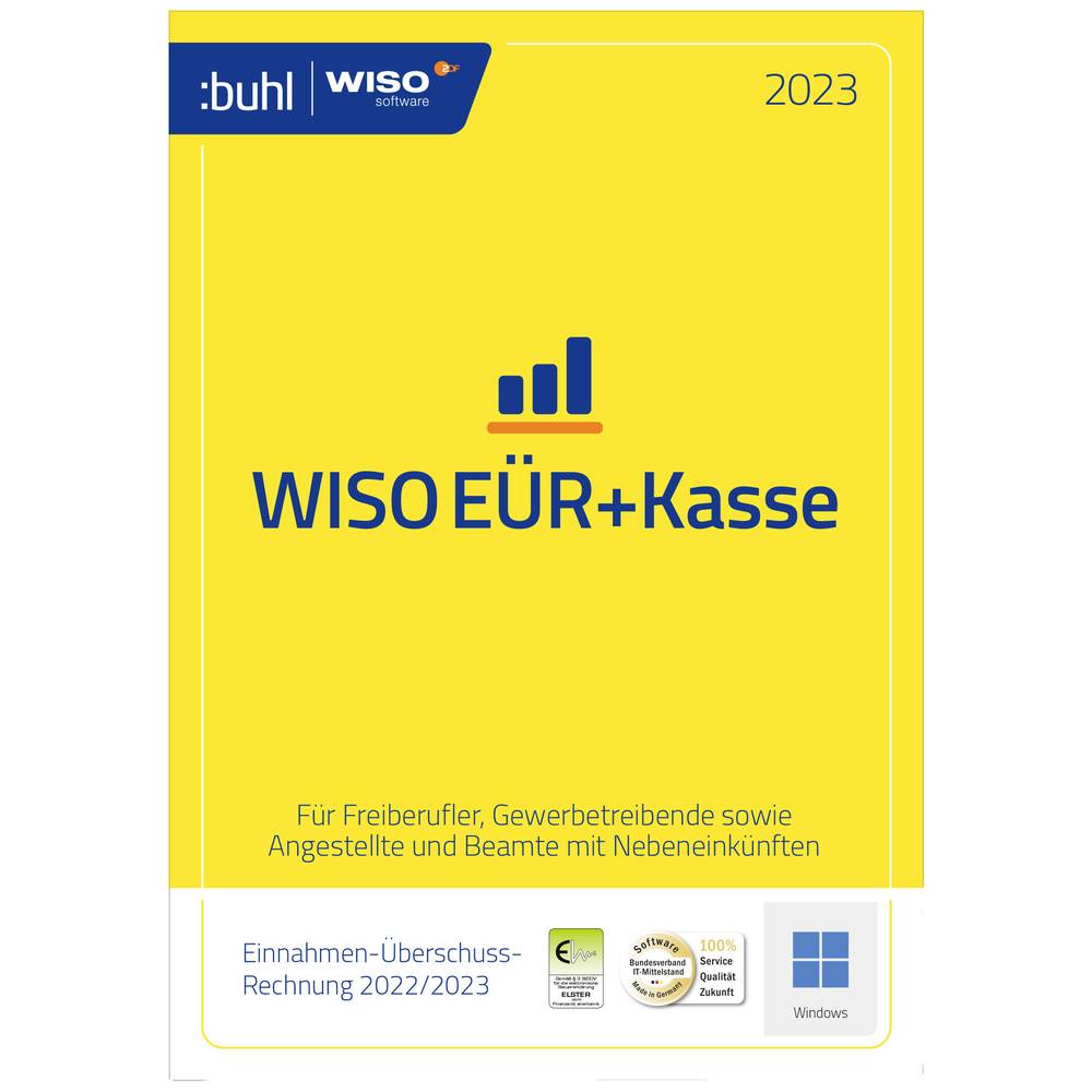 Image of WISO EÃR+Kasse 2023 Full version 1 licence Windows Finance & Accounting